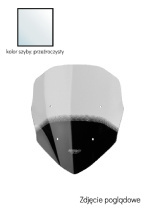 Szyba do skutera MRA Touring "T" Yamaha NMAX 125/150 [16-20] przeźroczysta