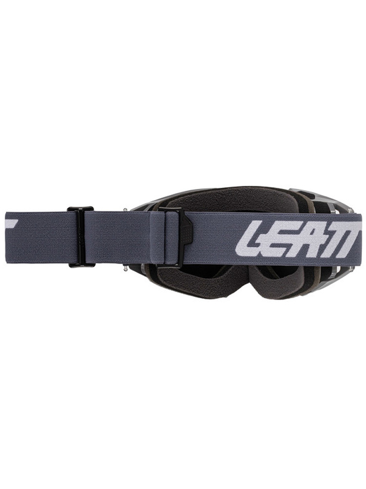 Gogle motocyklowe z lustrzaną srebrną szybą Leatt Vizion 3.5 Iriz szare