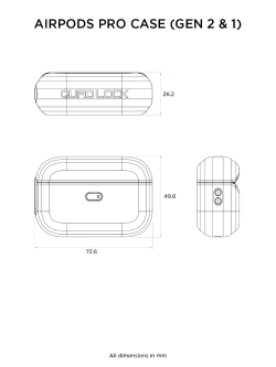 Etui na słuchawki Quad Lock AirPods Pro czarne