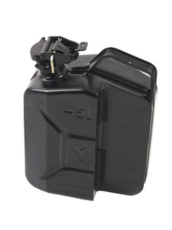 Kanister Hepco&Becker z uchwytem Cutout na lewą stronę do Moto Guzzi V9 Roamer (16-25) 4 litry czarny