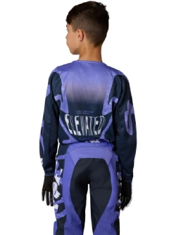 Bluza enduro dziecięca Fox 180 Diffuse Se Blueberry niebieska