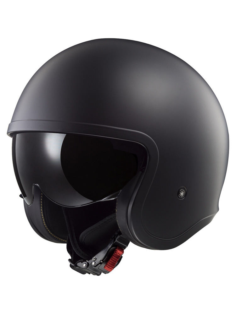 Kask otwarty LS2 OF599 Spitfire II Solid czarny matowy