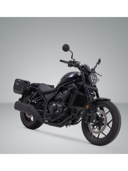 Zestaw sakw bocznych i LEGEND GEAR LC2/LC1 Black ze stelażami do Honda CMX1100 Rebel (20-)/ CMX1100 SE Rebel (24-)