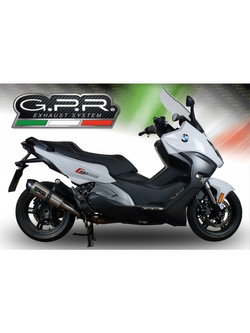 Tłumik G.P.R GP Evo4 [Slip-On, Titanium] - BMW C 650 Sport [16-20]