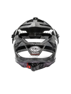 Kask adventure Premier Discovery Carbon EA 8 czarno-biały
