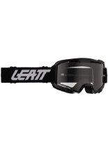 Gogle motocyklowe Leatt Vizion 2.5S z przezroczystą szybą czarme