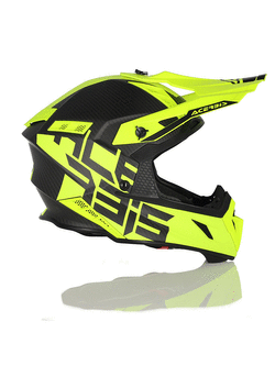 Kask enduro Acerbis Steel Carbon czarno-żółty