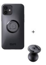 Zestaw: etui na telefon iPhone 12/12 Pro + uchwyt kulowy Pro SPC+ SP Connect
