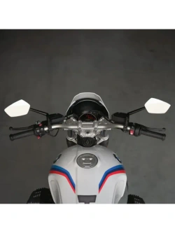 Lusterko motocyklowe lewe uniwersalne Motogadget Mo.view Race aluminiowe, czarne [długość ramienia: 150 mm]