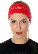 Opaska Brubeck 3D Pro unisex czerwona
