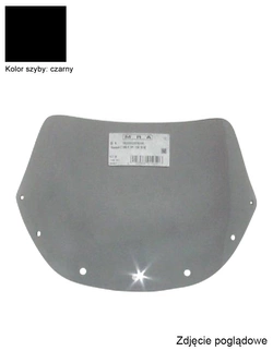 Szyba motocyklowa MRA Oryginalna "O" Kawasaki Z 1000 R [-16][czarna]