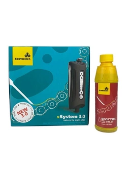 Zestaw smarujący łańcucha Scottoiler xSystem 3.0 Electronic - High Temperature Red