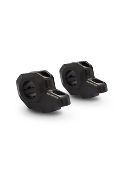 Zestaw podwyższający kierownicę SW-MOTECH modele Suzuki, Yamaha, KTM [H: 30mm; Przesunięcie: 22mm] czarny