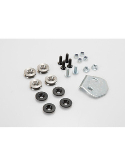 Zestaw: kufer centralny srebrny TRAX ADV + stelaż Street-rack SW-Motech Suzuki GSF 600/650/1250/1200 Bandit/S / GSX 650F/1250F/1400 [pojemność 38 L]