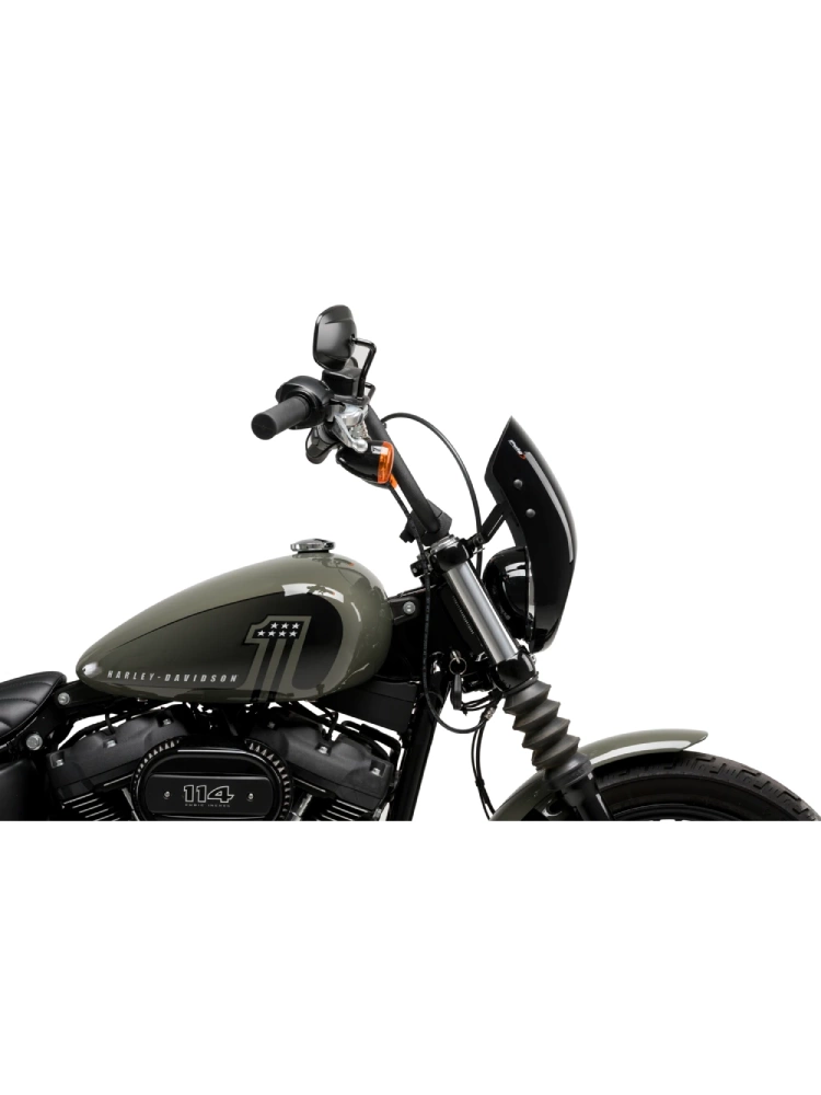 Owiewka motocyklowa sportowa PUIG Anarchy Harley Davidson Softail Street Bob FXBB (18-24) czarna