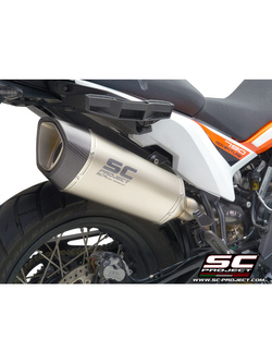 Tłumik SC-Project SC1-R Carbon / Titanium (Slip on) - KTM 790 Adventure [19-20]