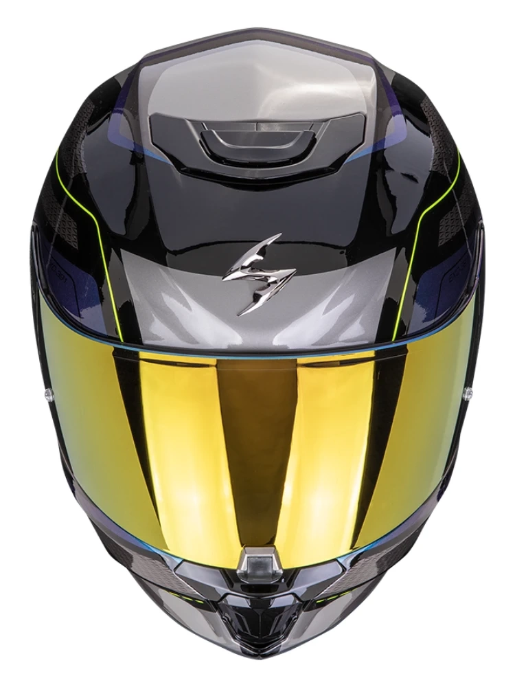 Kask integralny Scorpion Exo-391 Leo czarno-niebieski