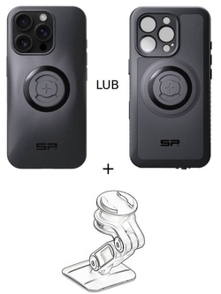 Zestaw do samochodu: etui na telefon iPhone 16 Pro + mocowanie SP Connect