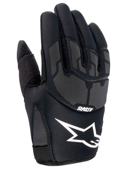 Rękawice cross dziecięce Alpinestars MX Thermo Shielder czarno-białe