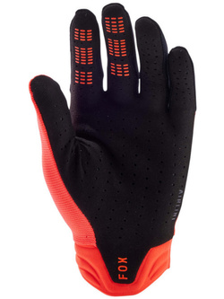Rękawice cross dziecięce Fox Airline czarno-pomarrańczowe