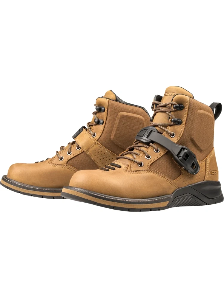 Buty motocyklowe Icon Superduty 6 brązowe