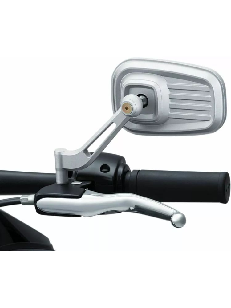 Lusterka motocyklowe Kuryakyn Dilinger aluminiowe srebrne