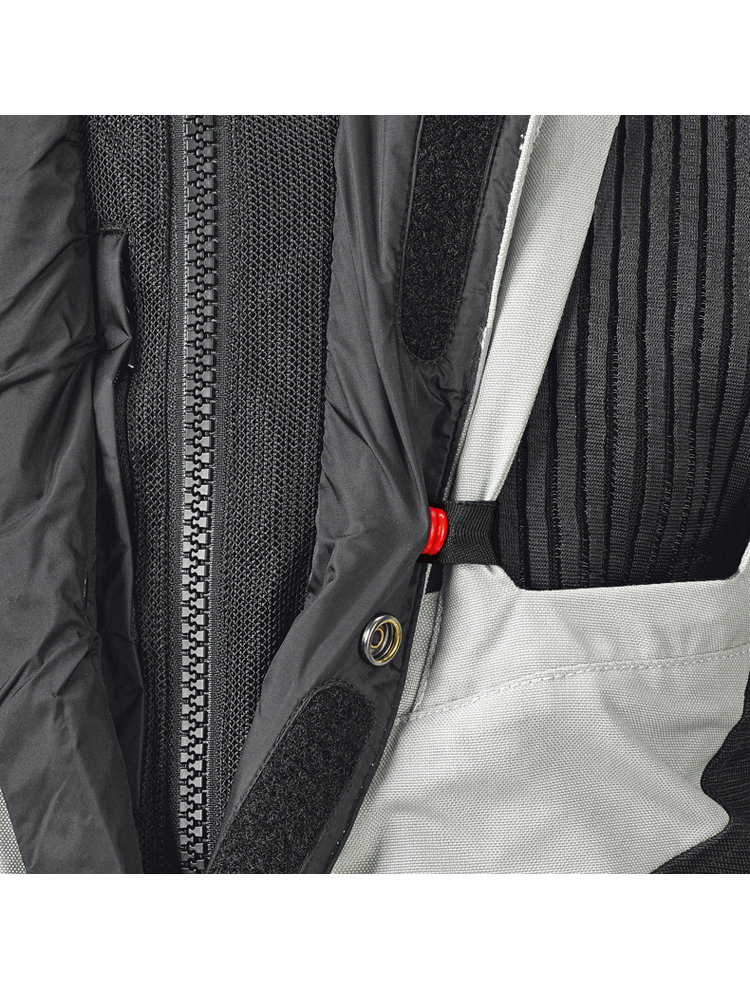 Kurtka motocyklowa tekstylna Held Hakuna II czarno-szara