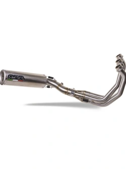 Pełny układ wydechowy G.P.R M3 Titanium Natural Triumph Tiger 660 Sport (22-24) [wersja: Low Position, z homologacją]
