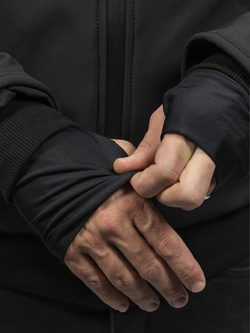 Kurtka motocyklowa tekstylna John Doe Softshell 2 in 1 czarna