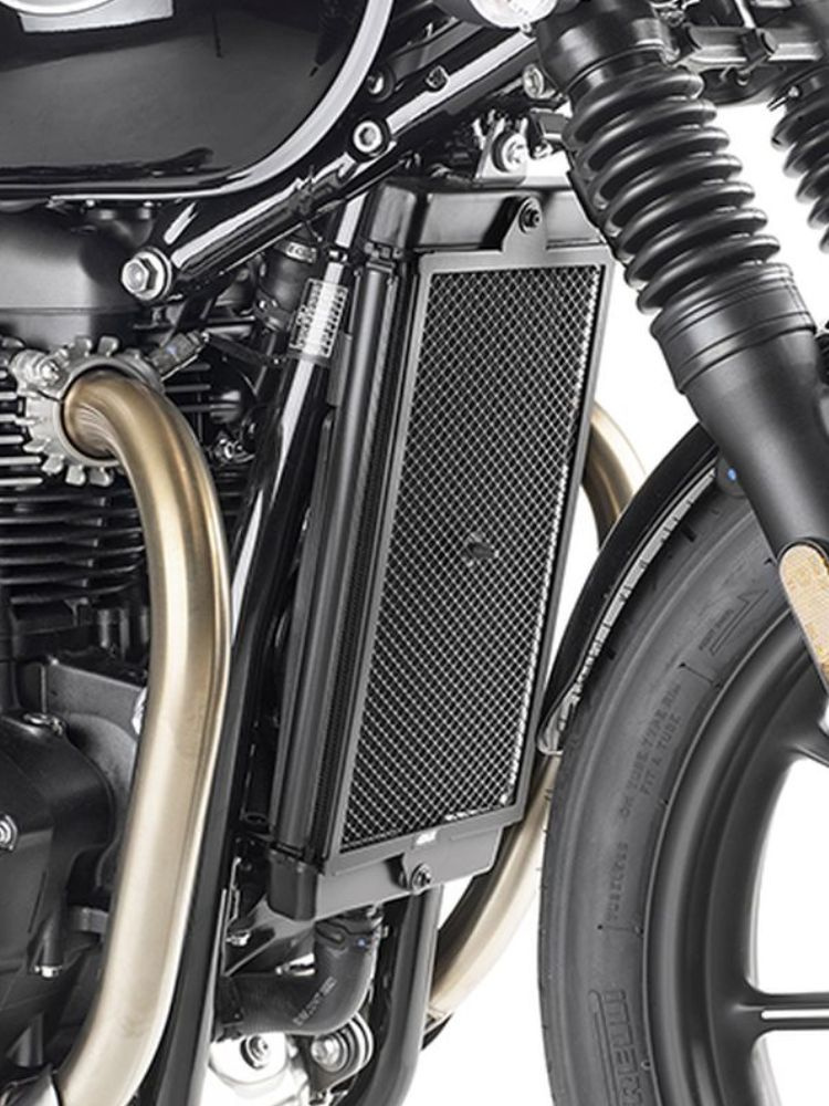 Osłona chłodnicy Kappa Triumph Street Twin 900 (16-22)/ Speed Twin 900 (23-24) czarna