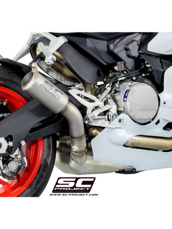 Tłumik SC-Project CR-T Titanium (Slip on) - Ducati Panigale 959 [16-19]