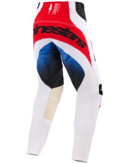 Spodnie cross Alpinestars MX Techstar Knif czarno-biało-czerwone