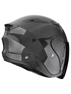 Kask otwarty Scorpion EXO-Z1 Carbon Solid czarny połysk