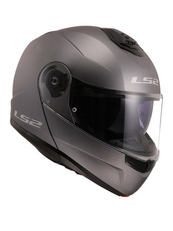 Kask szczękowy LS2 FF908 Strobe II titanium matowy