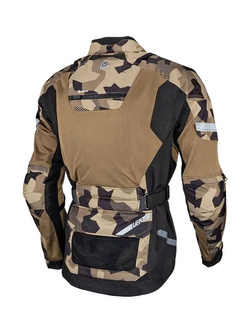 Kurtka motocyklowa tekstylna Leatt ADV FlowTour 7.5 brązowo-czarna