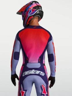 Bluza cross Alpinestars MX Racer Air Hunt fioletowo-różowa