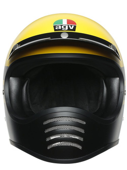 Kask integralny AGV X101 Dust żółto-czarny matowy