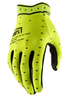 Rękawice cross 100% Ridefit fluo