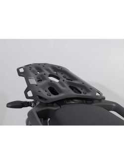 Zestaw: kufry boczne 45/37L + kufer centralny 38L TRAX ADV+ stelaże SW-MOTECH do motocykla Tiger 1200 Rally /GT Explorer (22-) czarne