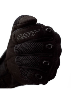 Rękawice motocyklowe tekstylne Rst Ventilator-X czarne