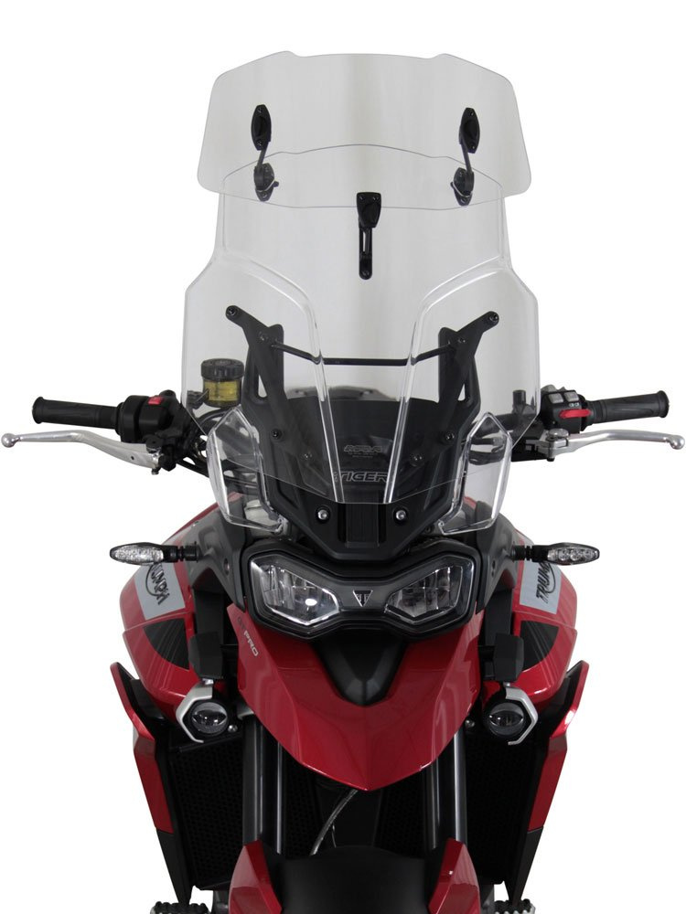 Szyba motocyklowa MRA Vario Touring "VXCM" Triumph Tiger 900 (19-24)/ GT PRO/ Tiger 850 Sport (19-) przeźroczysta