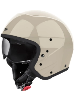 Kask szczękowy Airoh J110 Color Mocha Glow biały połysk