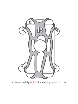 Uchwyt na telefon RAM X-Grip z klamrą zaciskową Tough-Claw