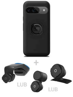 Zestaw do samochodu: etui MAG na telefon Google Pixel 9 (magnetyczne) + mocowanie Quad Lock