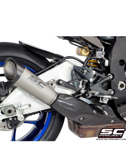 Tłumik S1 dla oryginalnego katalizatora Slip-on SC-Project do Yamaha YZF R1 / R1M [15-17]