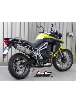 Tłumik owalny (Wysoka pozycja) SC-Project do Triumph TIGER 800 [10-14] / 800 XC [10-16]