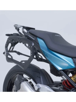 Zestaw: kufry boczne DUSC L + stelaże PRO SW-Motech BMW F 900 R/ XR (24-) [poj.: 2 x 41l]