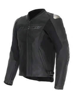 Kurtka motocyklowa skórzana Dainese Racing 5 [wersja perforowana] czarna