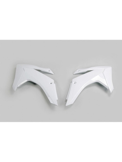 Osłony chłodnicy UFO do Hondy CRF 230 (15-21) białe