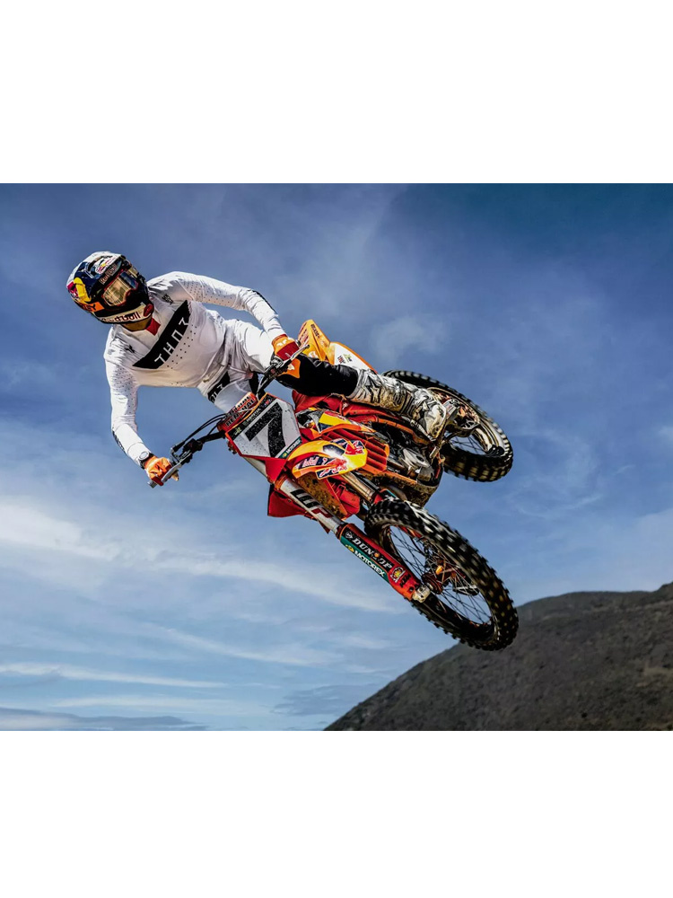 Bluza enduro Thor Sportmode Rogue biało-pomarańczowa